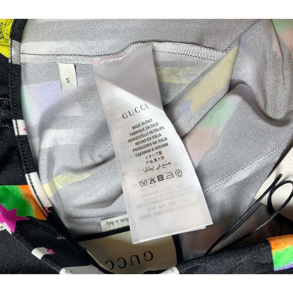 Gucci NWT Womens 522937 High Rise Shooting Star Logo Jersey Pants Small - Picture 4 of 5